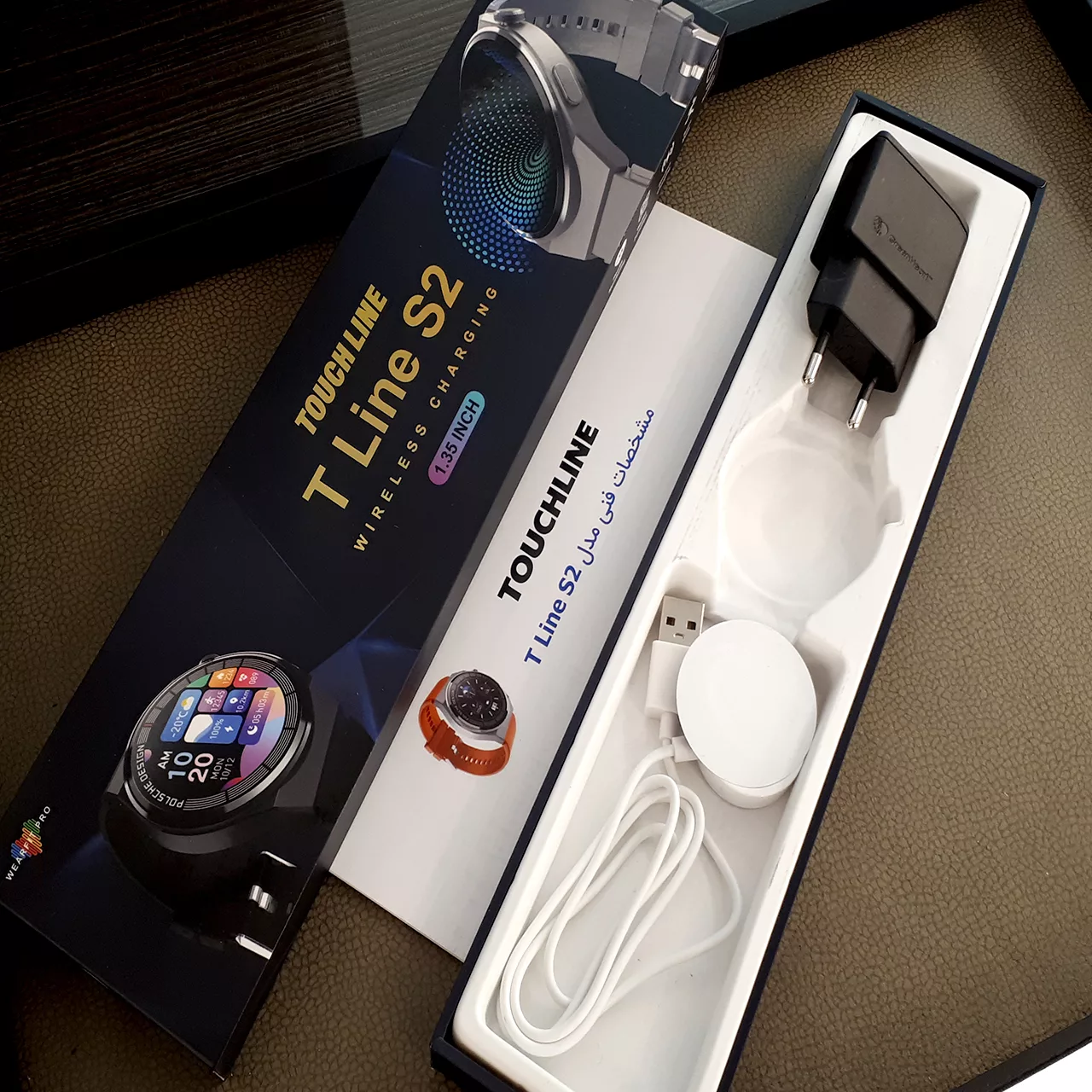 ساعت هوشمند مدل T Line S2