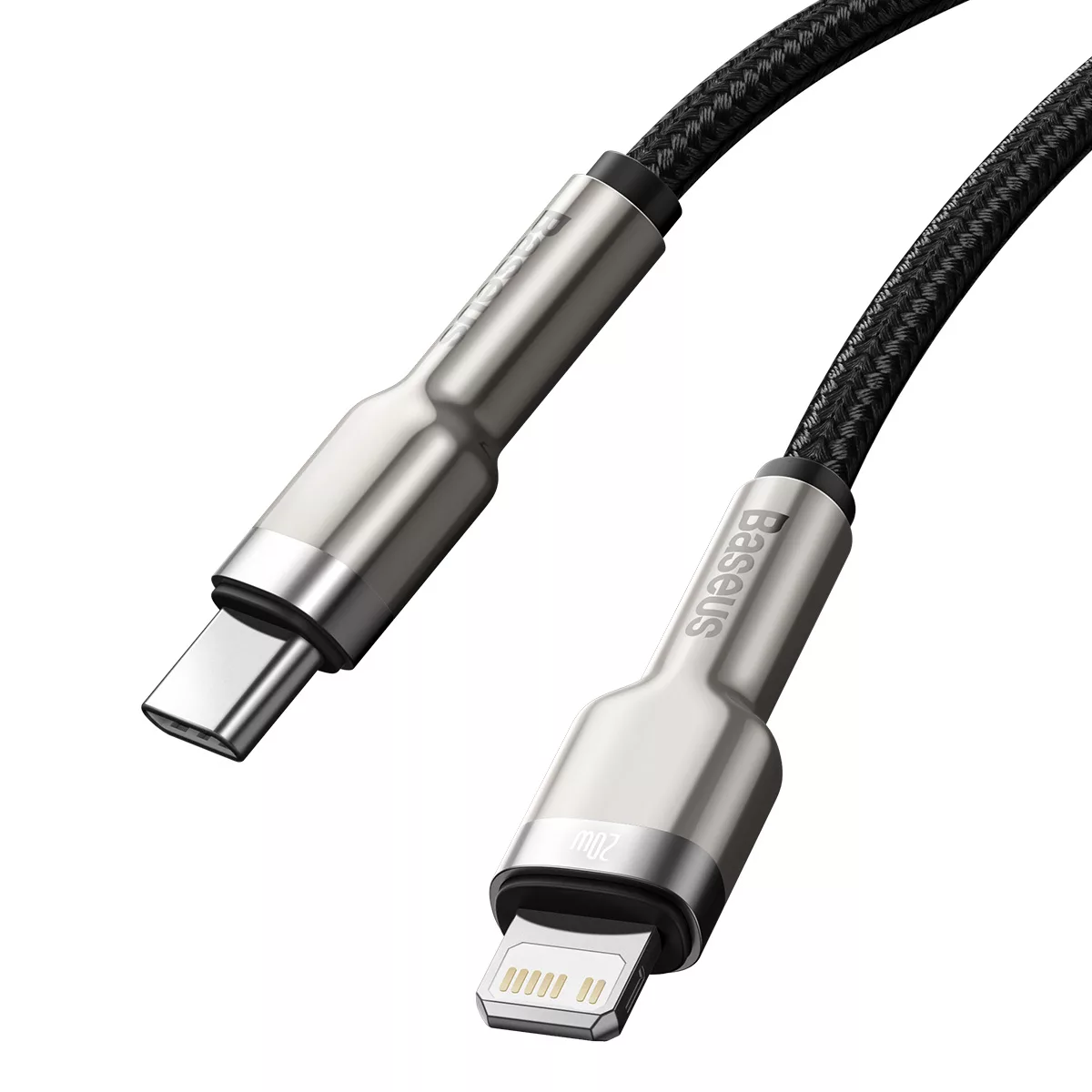 کابل تبدیل USB-C به لایتنینگ باسئوس مدل CATLJK-B0 طول 2 متر