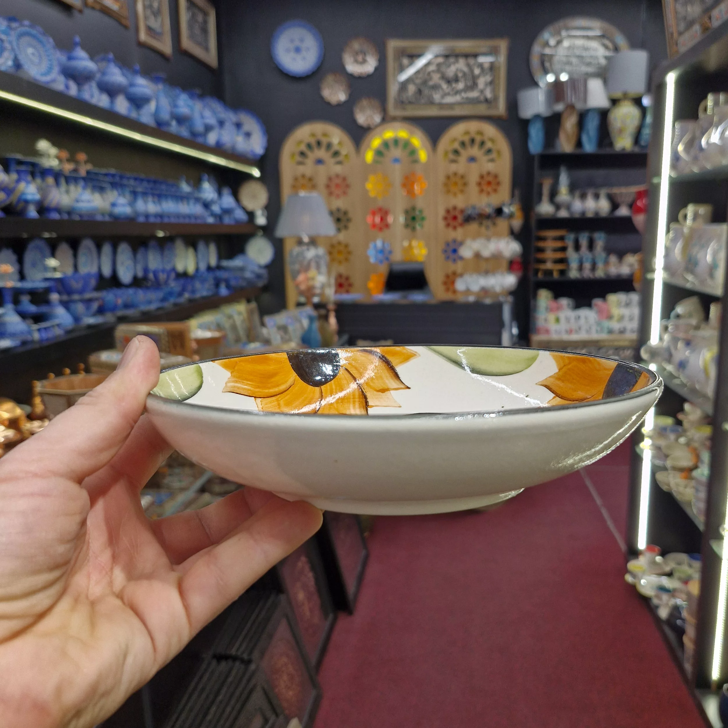 سرویس غذا خوری 24 پارچه مدل آفتابگردان