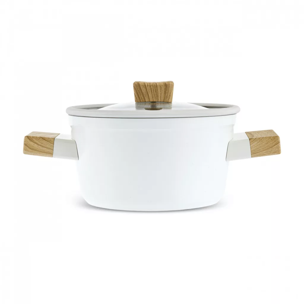 سرویس قابلمه و تابه سرامیکی 7 پارچه کاراجا مدل Swiss Crystal