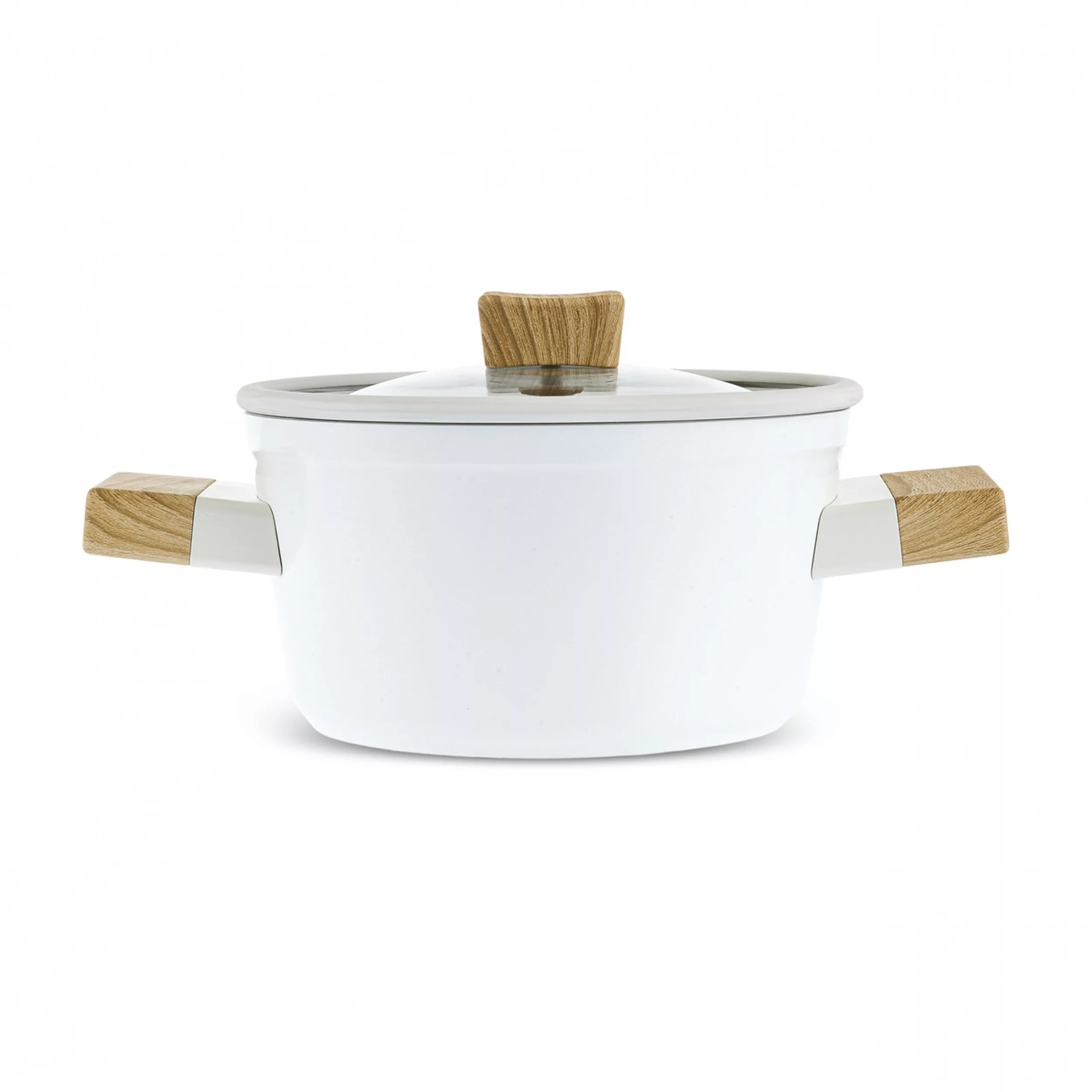 سرویس قابلمه و تابه سرامیکی 7 پارچه کاراجا مدل Swiss Crystal