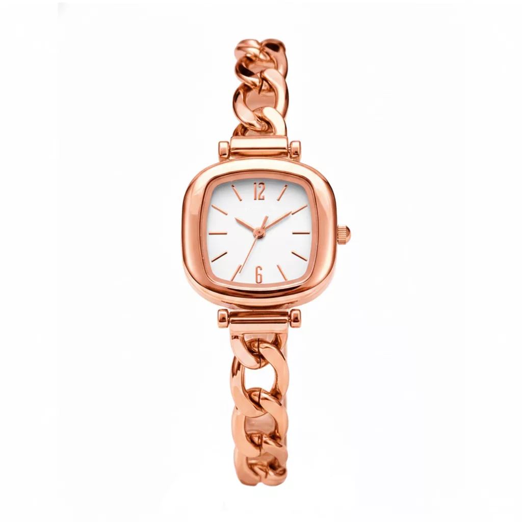 ساعت مچی عقربه‌ای کوارتز زنانه مدل زنجیری مینیمال 116C