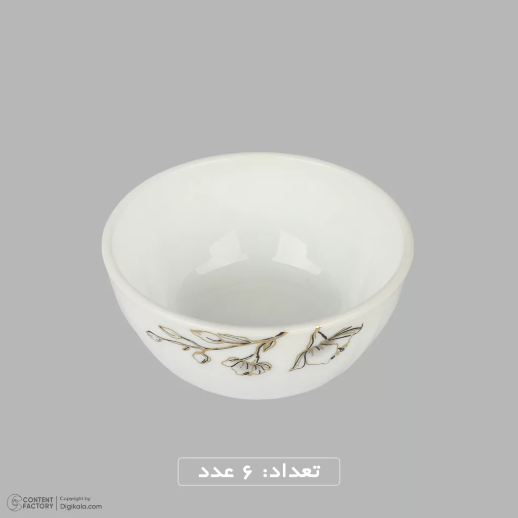 سرویس غذاخوری 25 پارچه 6 نفر مدل شیپوری