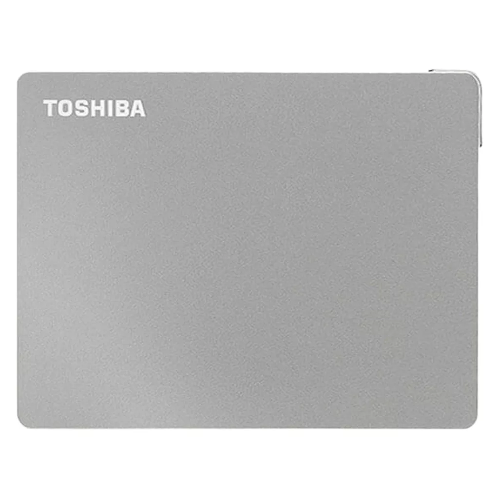 هارد اکسترنال توشیبا مدل Canvio Flex ظرفیت یک ترابایت دارای رابط USB Type-A 3.2