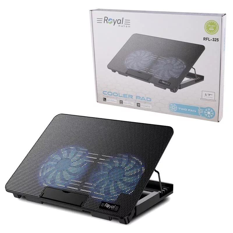 پایه خنک کننده  لپ تاپ مارک رویال مدل RFL-325 با قابلیت تنظیم ارتفاع