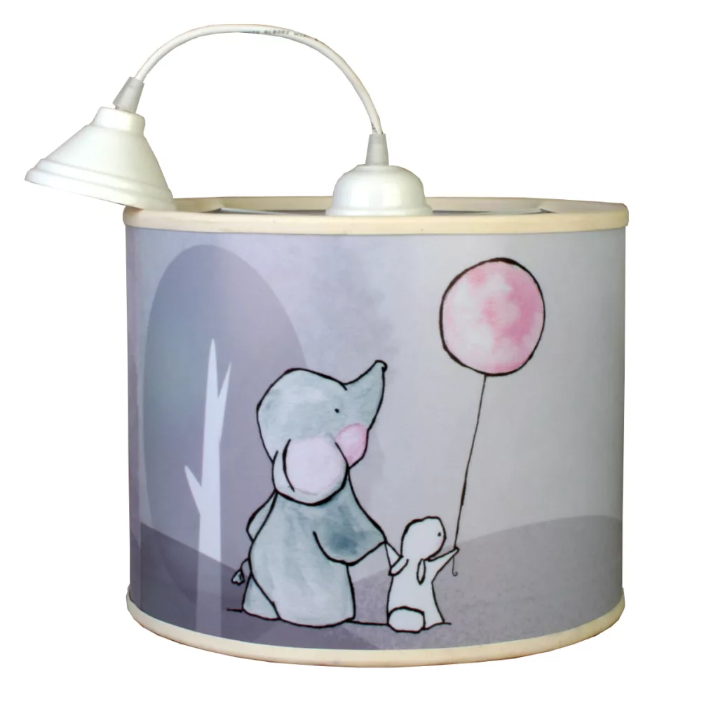 لوستر کودک مدل فیل و خرگوش