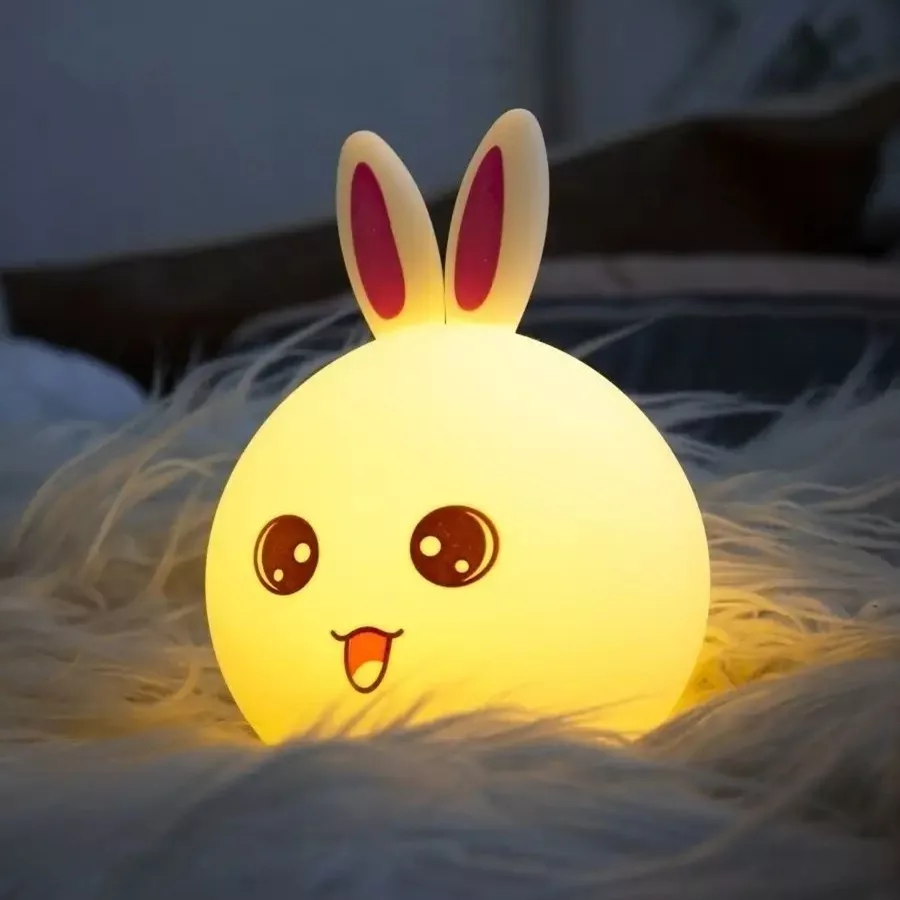 چراغ خواب کودک طرح خرگوش مدل ZH03