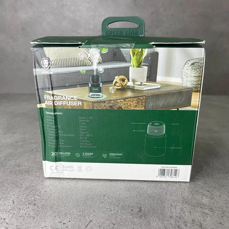 خوشبو کننده خودرو گرین لاین مدل  fragrancce 160ml