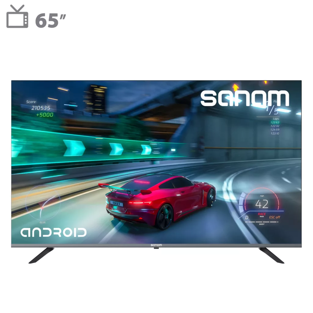 تلویزیون 65 اینچ کیو ال ای دی هوشمند صنام مدل SQL-65M1894