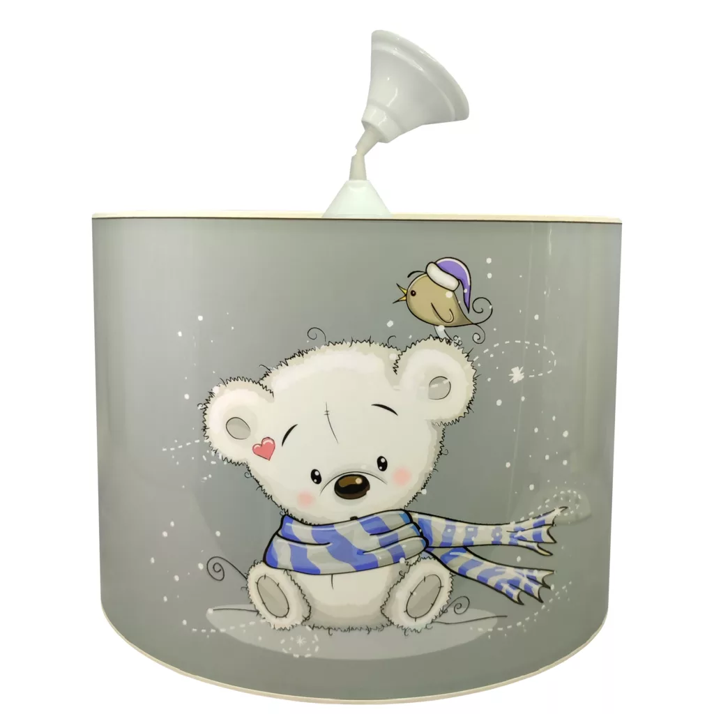 لوستر کودک مدل خرس و شالگردن