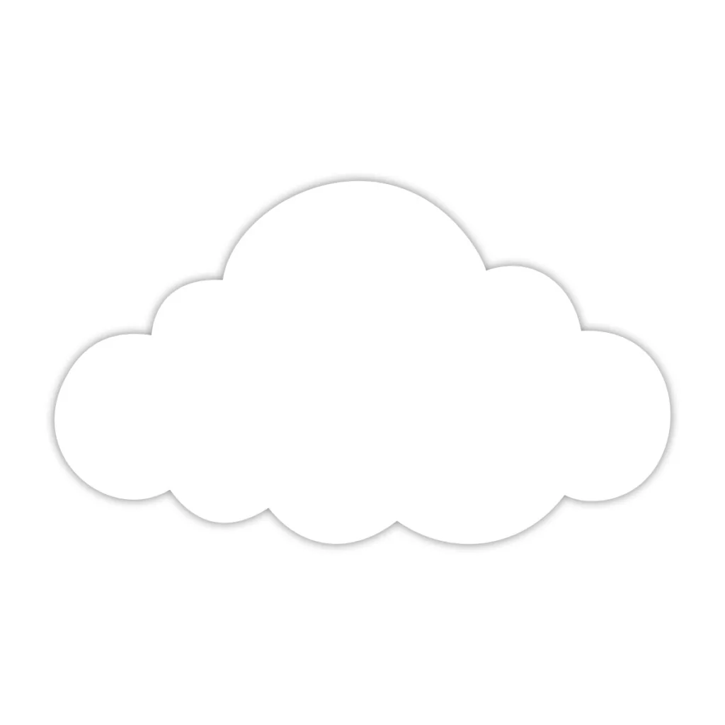 چراغ خواب اتاق کودک مدل CH009 طرح ابر