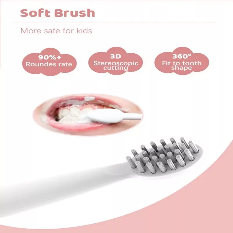 مسواک برقی کودک مدل MST 2809 به همراه 4 سری یدک