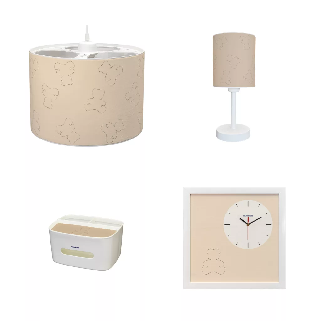 ست لوستر کودک مامز کیوتی مدل PL-100 بسته 4 عددی