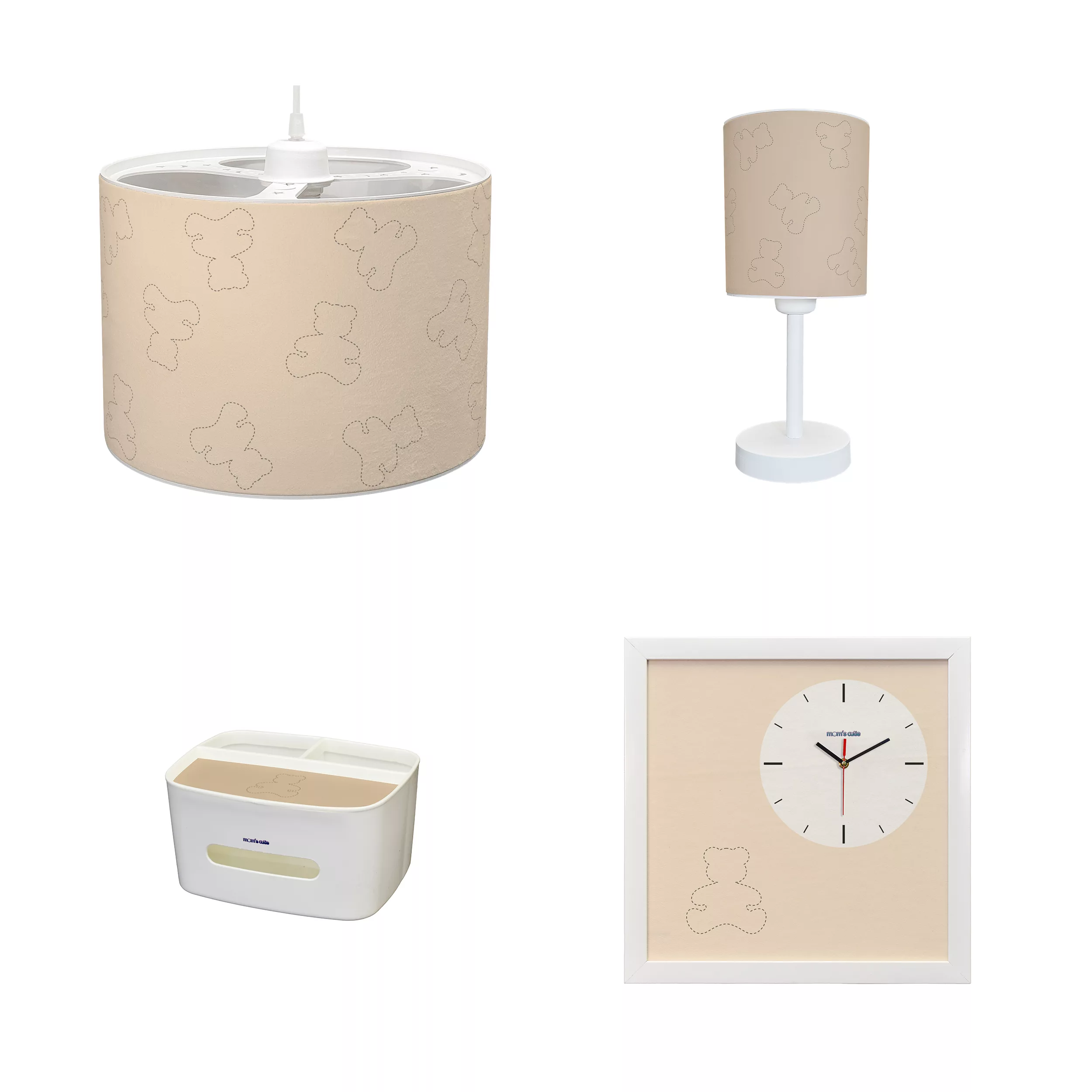 ست لوستر کودک مامز کیوتی مدل PL-100 بسته 4 عددی