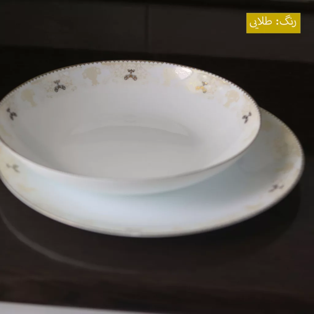 سرویس غذاخوری 26 پارچه آرکوپال طرح سیبل طلایی