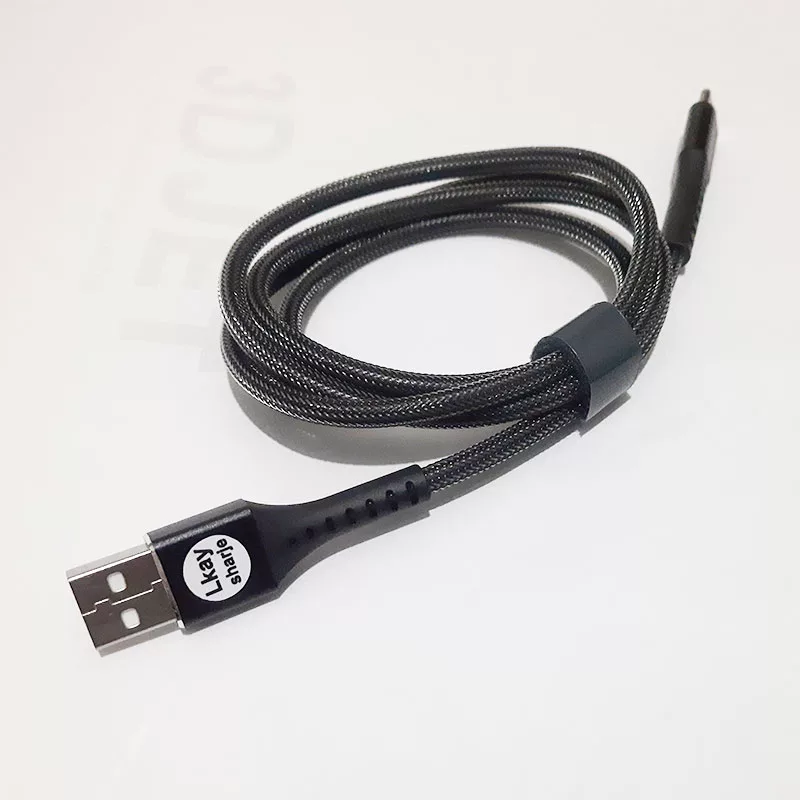 کابل تبدیل USB به USB-C الکای شارژ مدل فلزی فستینگ طول 1 متر