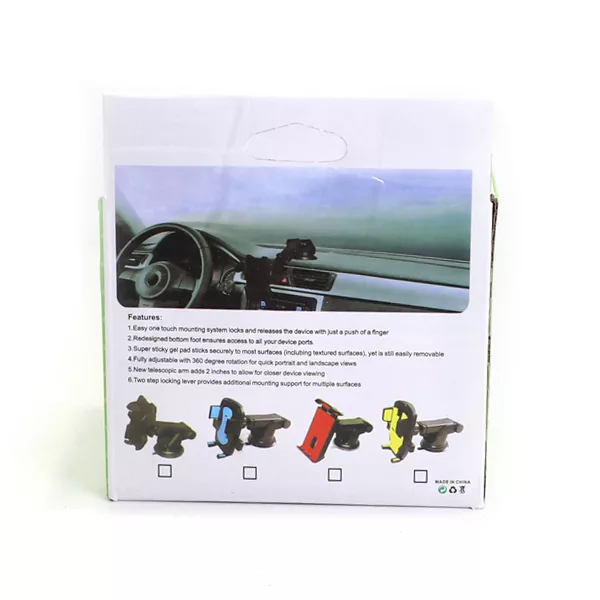 پایه نگهدارنده گوشی موبایل مدل چسبی گیره ای Easy One Touch