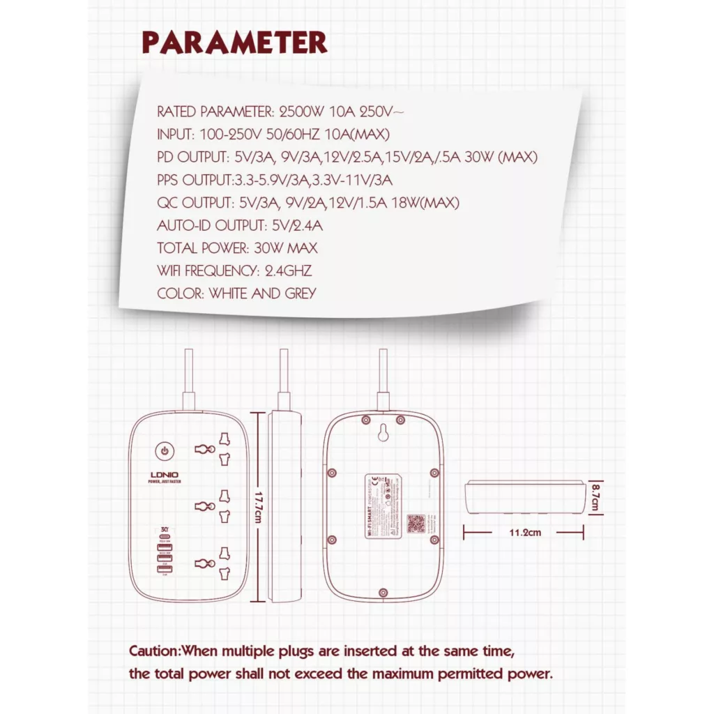 چندراهی برق هوشمند الدینیو مدل SCW3451