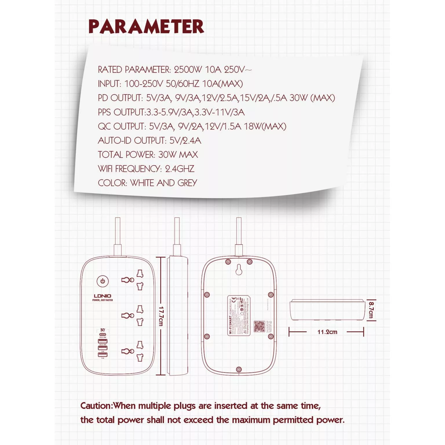 چندراهی برق هوشمند الدینیو مدل SCW3451