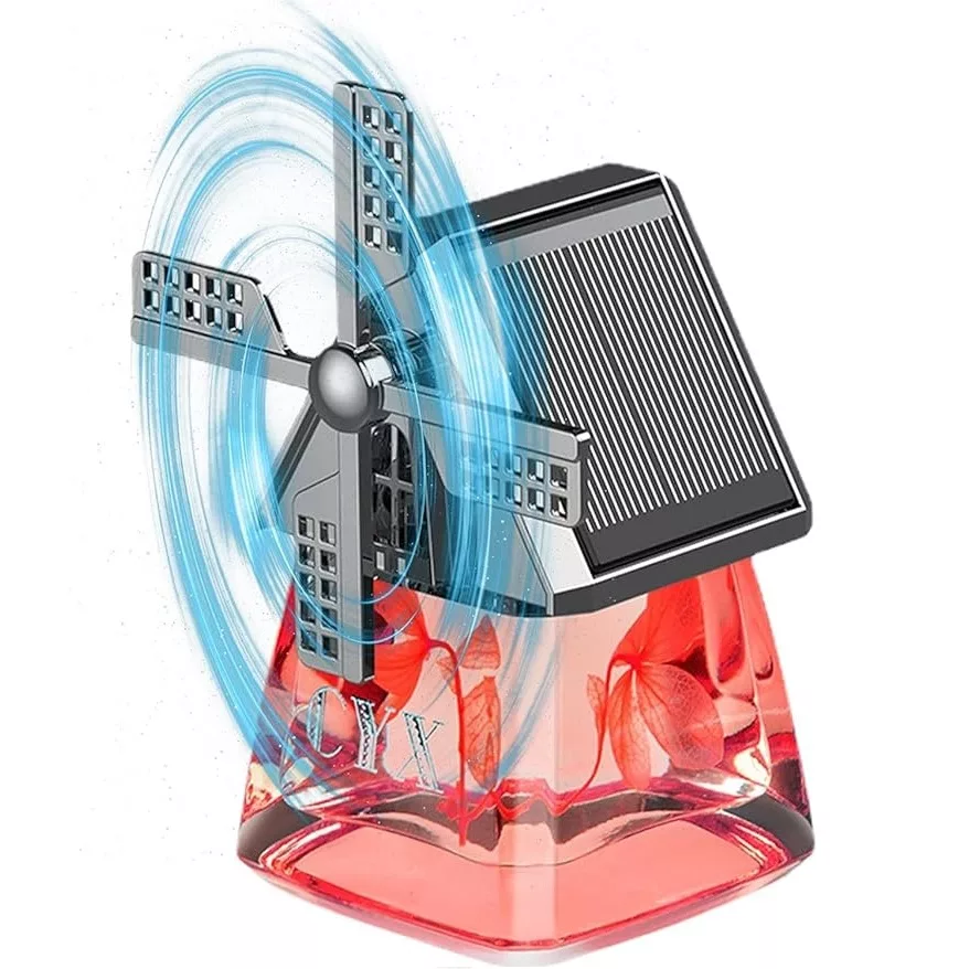 خوشبو کننده خوردو طرح آسیاب خورشیدی مدل 2024Red