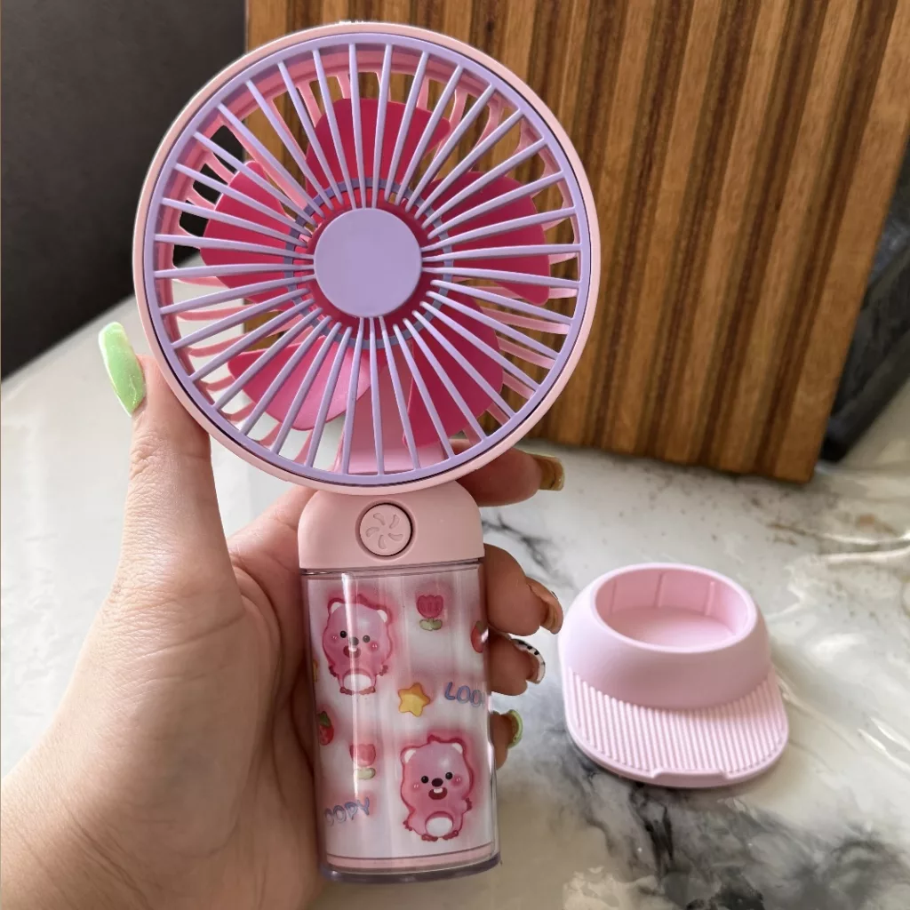 پنکه دستی مدل عروسکی خرسی