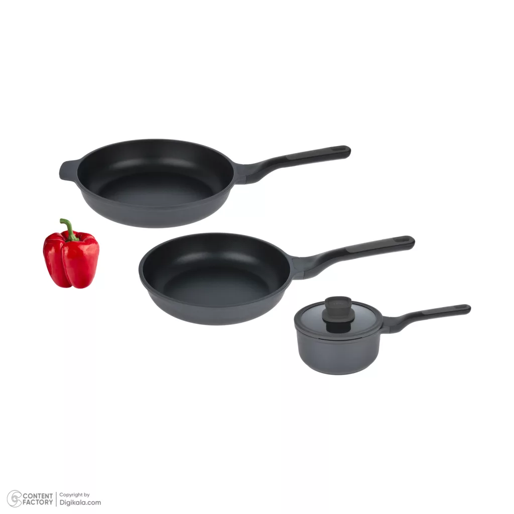 سرویس قابلمه و تابه 10 پارچه برگهف مدل Leo stone کد 1901