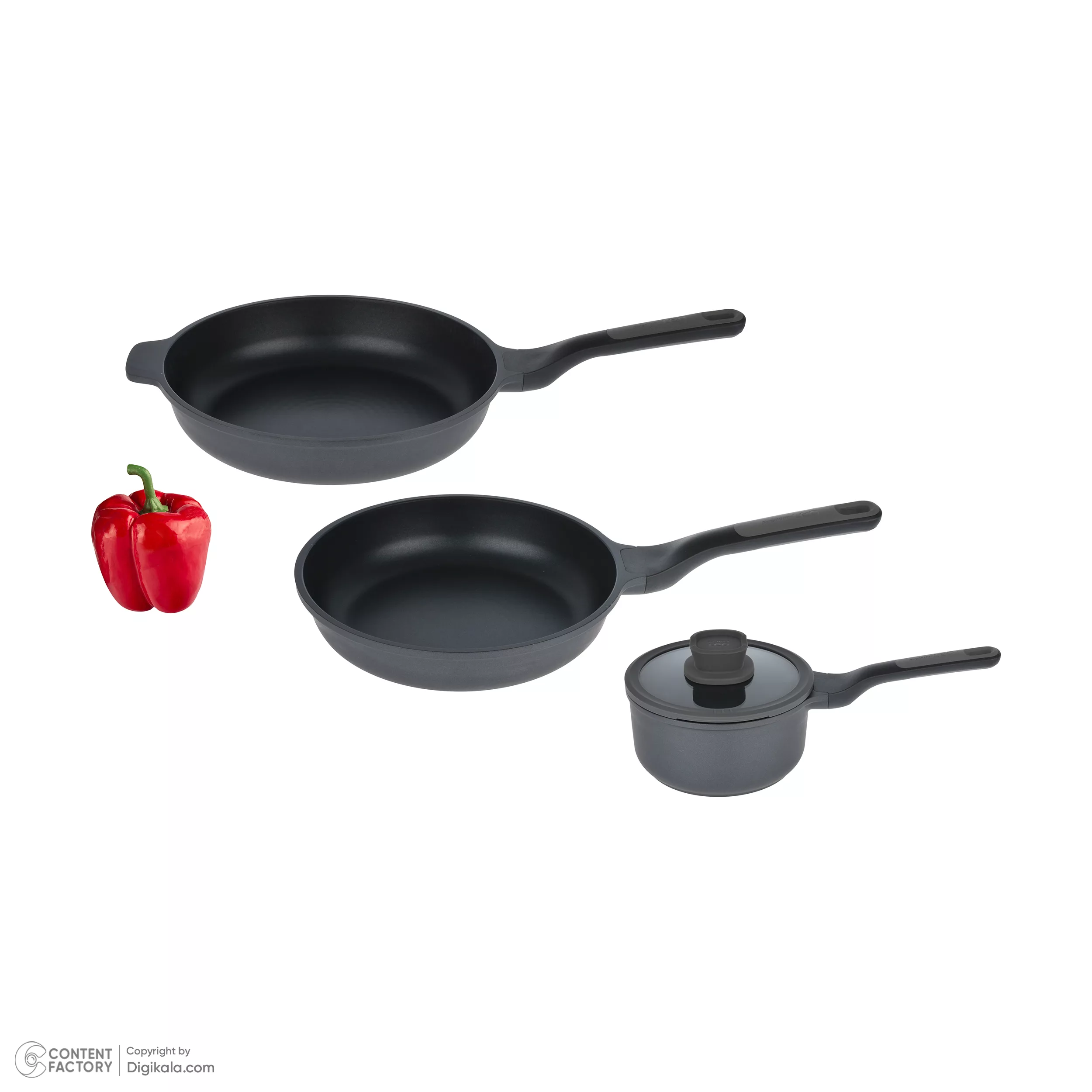 سرویس قابلمه و تابه 10 پارچه برگهف مدل Leo stone کد 1901