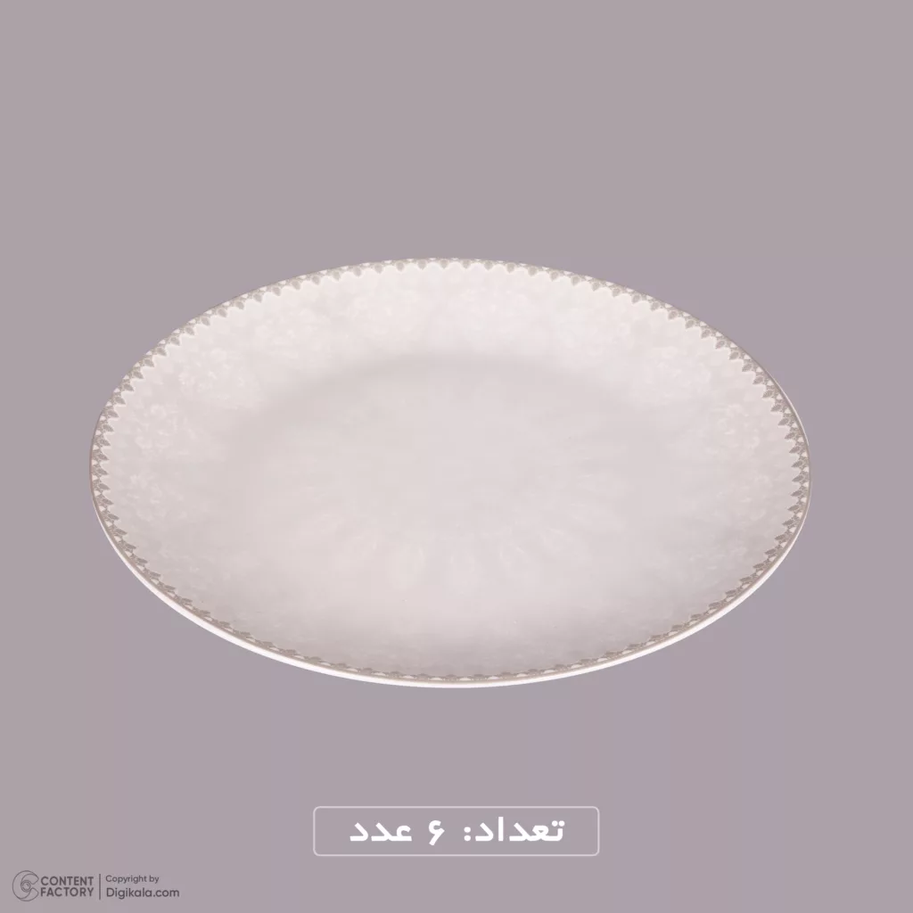 سرویس غذاخوری 18 پارچه 6 نفر شانی مدل 1040