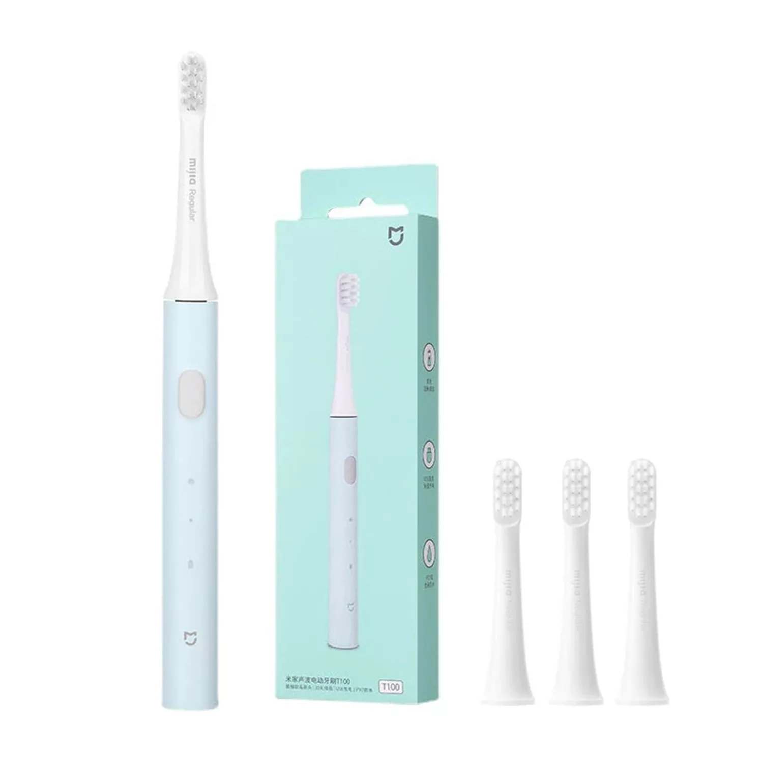 مسواک برقی میجیا مدل T100 به همراه سری یدک بسته سه عددی مسواک برقی میجیا مدل T100 به همراه سری یدک بسته سه عددی