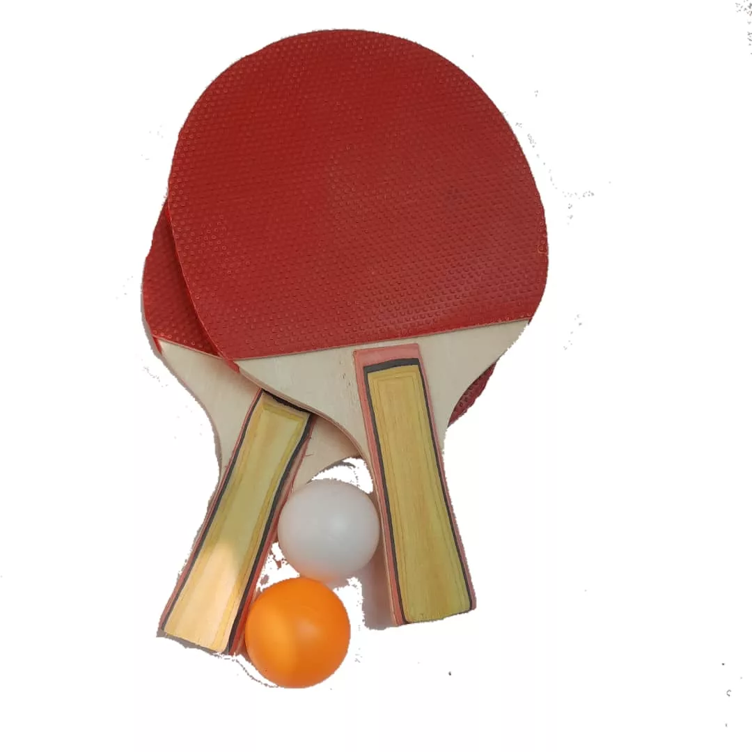 راکت پینگ پنگ مدل SPORTS RACKET به همراه توپ مجموعه 5 عددی