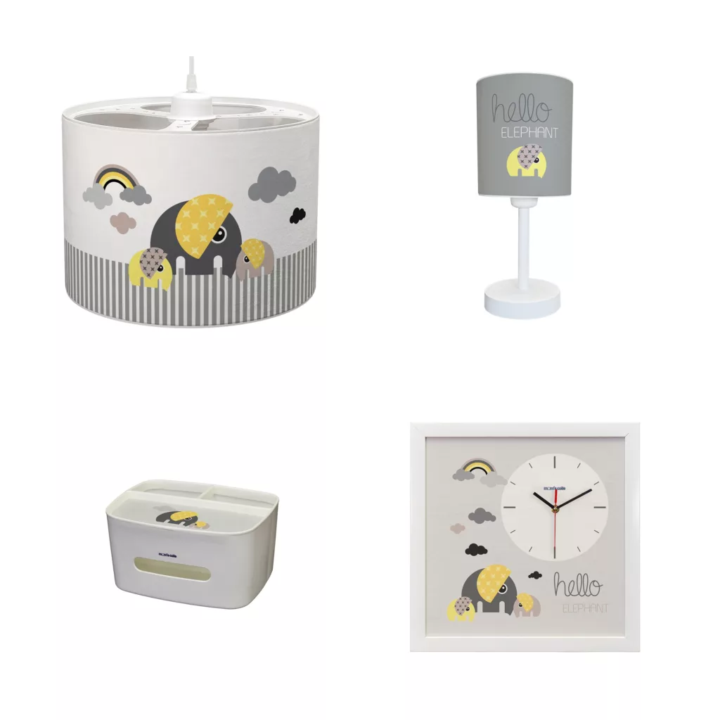 ست لوستر کودک مامز کیوتی مدل PL-76 بسته 4 عددی