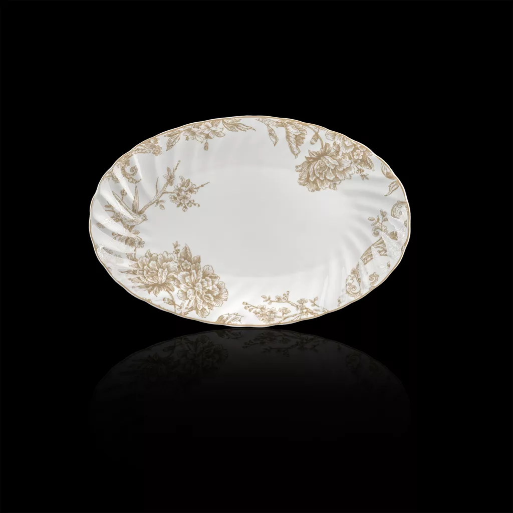 سرویس غذاخوری 28 پارچه گلدکیش طرح سارینا کد GK646387