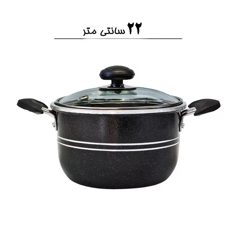 سرویس قابلمه گرانیتی ۶ پارچه مرسانا مدل M262422