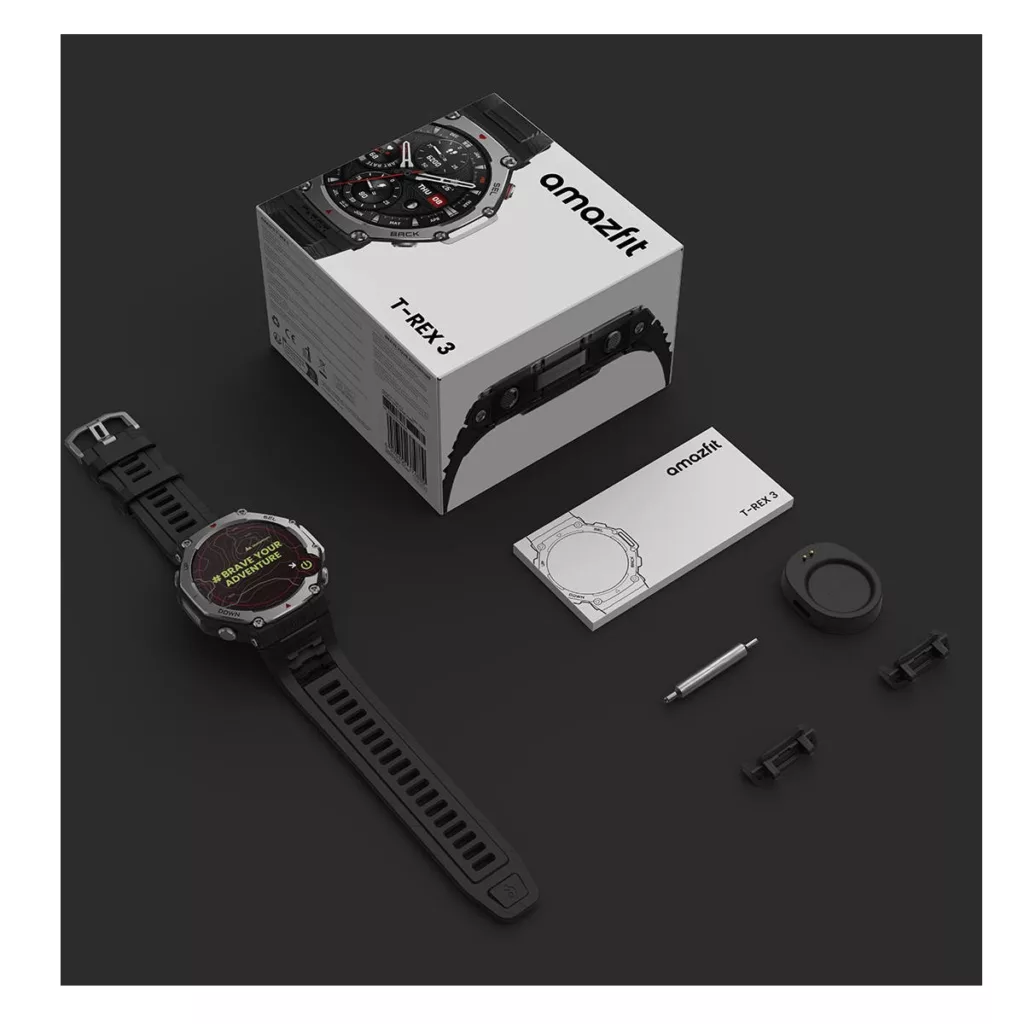 ساعت هوشمند امیزفیت مدل NS SOUND REX NATURAL 3