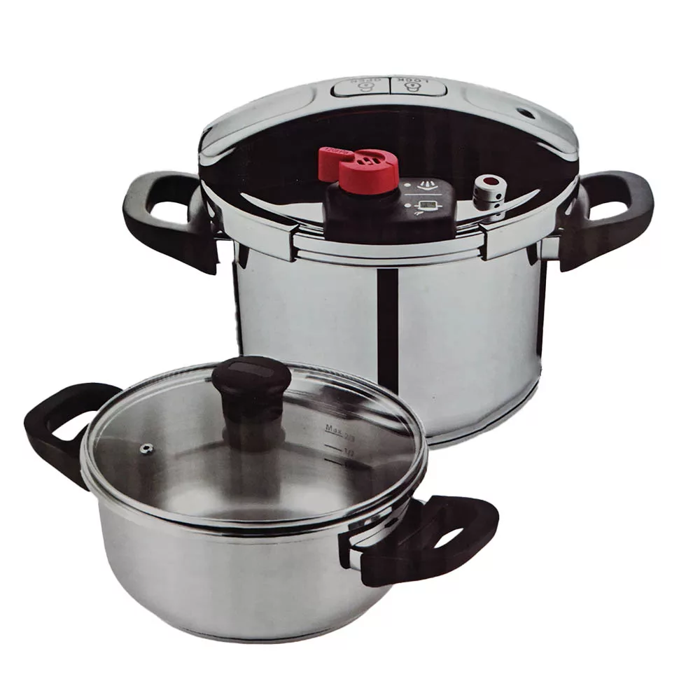 زودپز دوقلوی تونیش مدل TN-1100 با گنجایش 5+7 لیتر