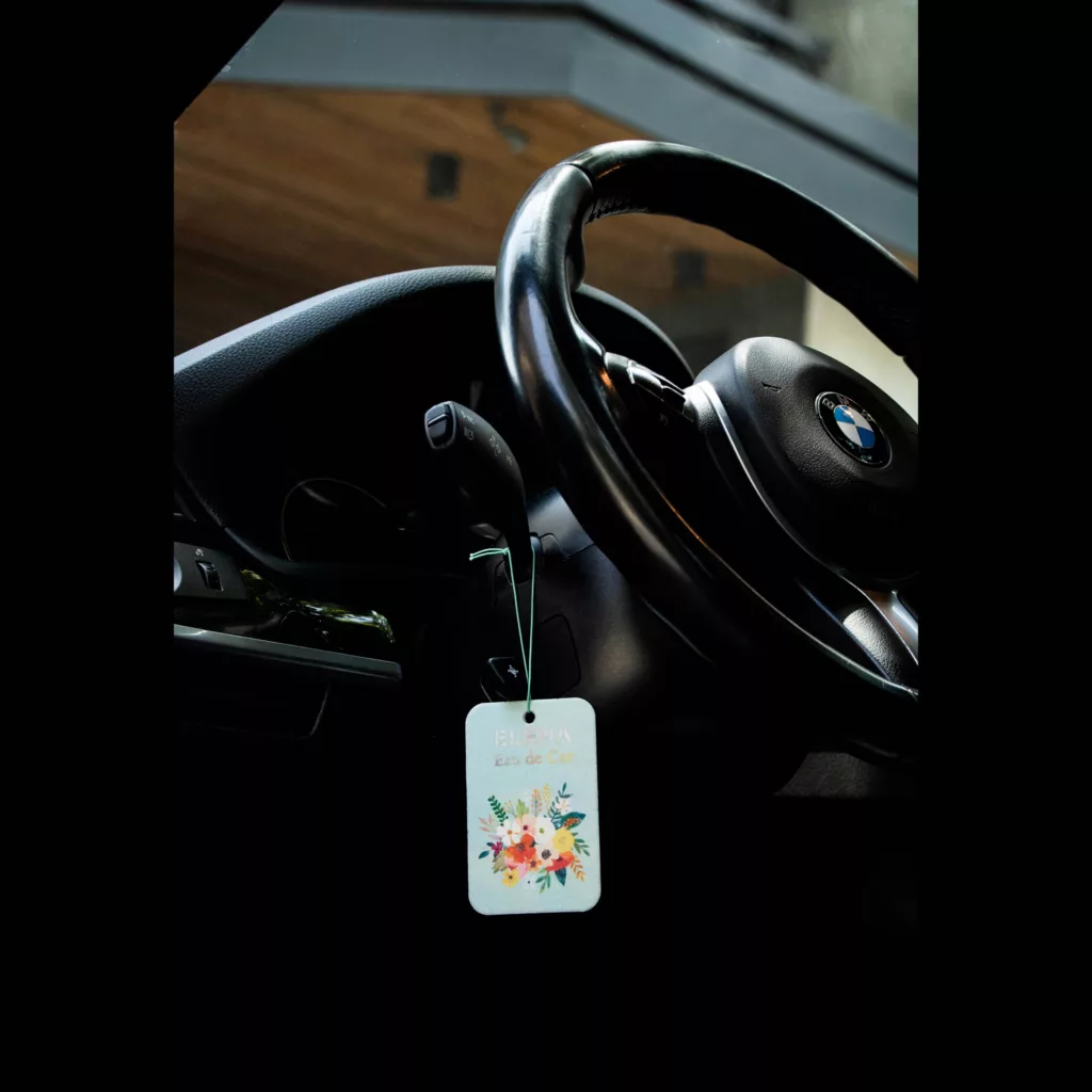 خوشبوکننده خودرو شمع النا مدل ارکیده صورتی کد NATURE