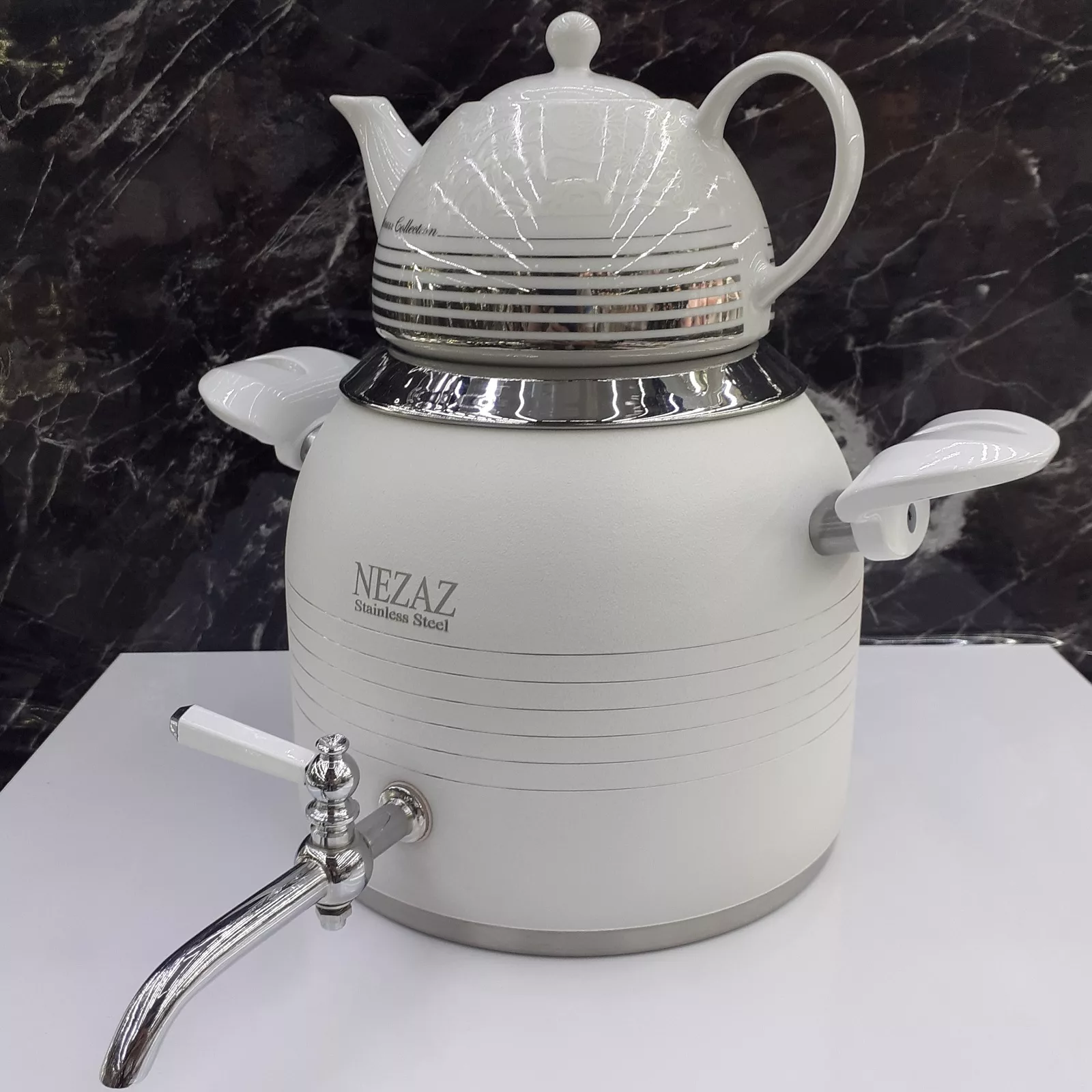 ست کتری و قوری نزاز کد 3031