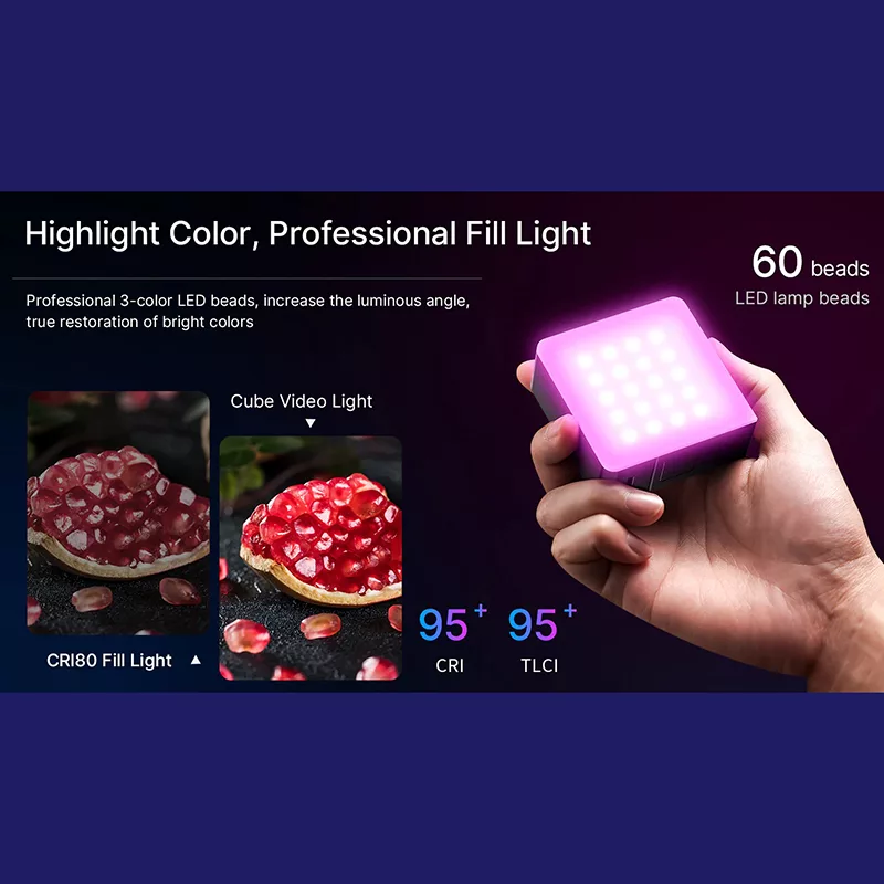 نور ثابت اولانزی مدل VL49 Pro RGB