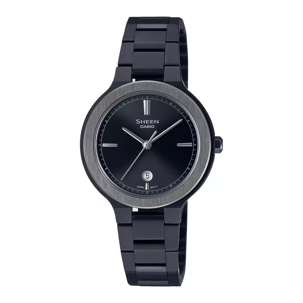 ساعت مچی عقربه ای زنانه کاسیو مدل  SHE-4559BD-1AUDF