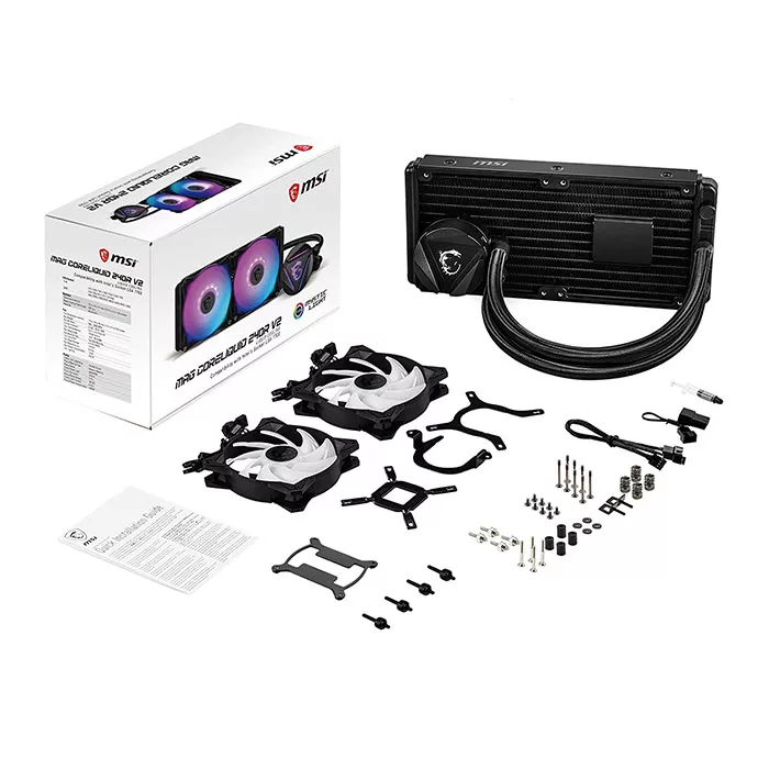 سیستم خنک کننده آبی ام اس آی مدل MAG CORELIQUID 240R V2