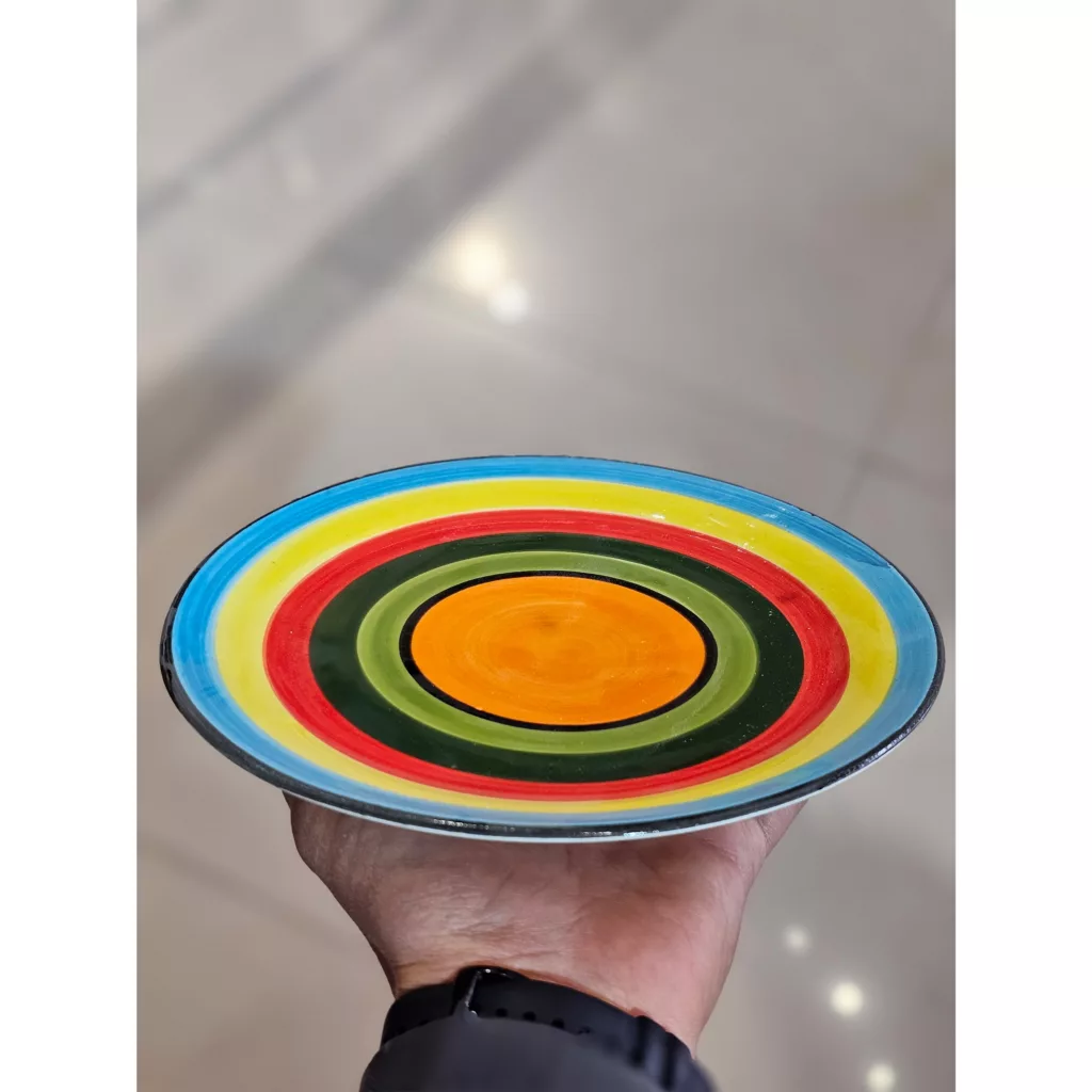 سرویس غذا خوری 24 پارچه مدل  رنگین کمان کد 2023