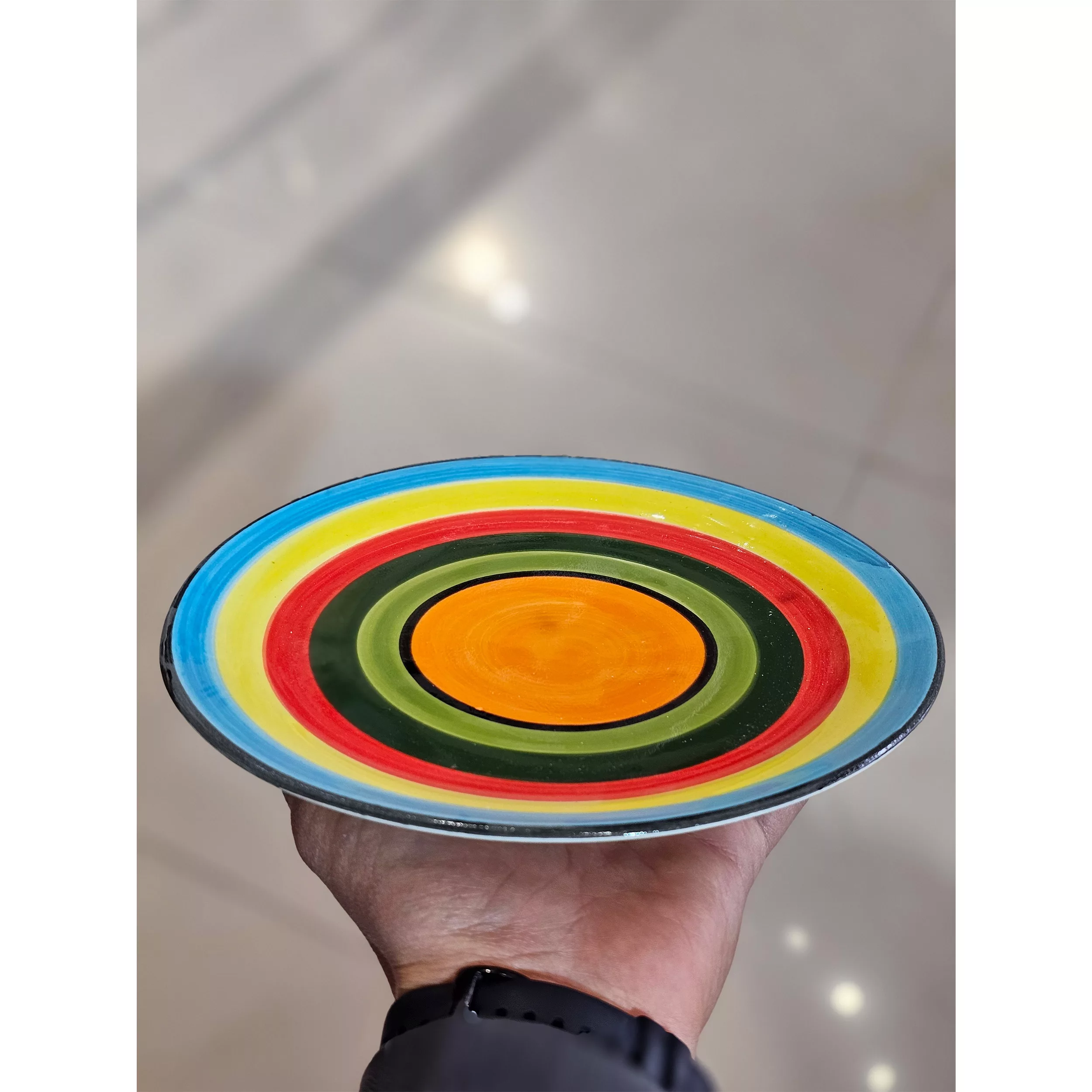 سرویس غذا خوری 24 پارچه مدل  رنگین کمان کد 2023