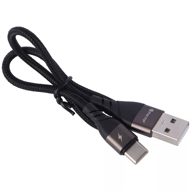 کابل تبدیل USB به USB-C پارمپ مدل Efficiency Speed طول 0.3 متر