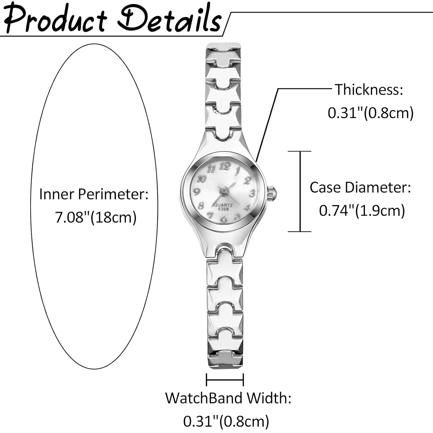 ساعت مچی عقربه‌ای کوارتز زنانه مدل بند دستبندی لوکس کد ۱.۱