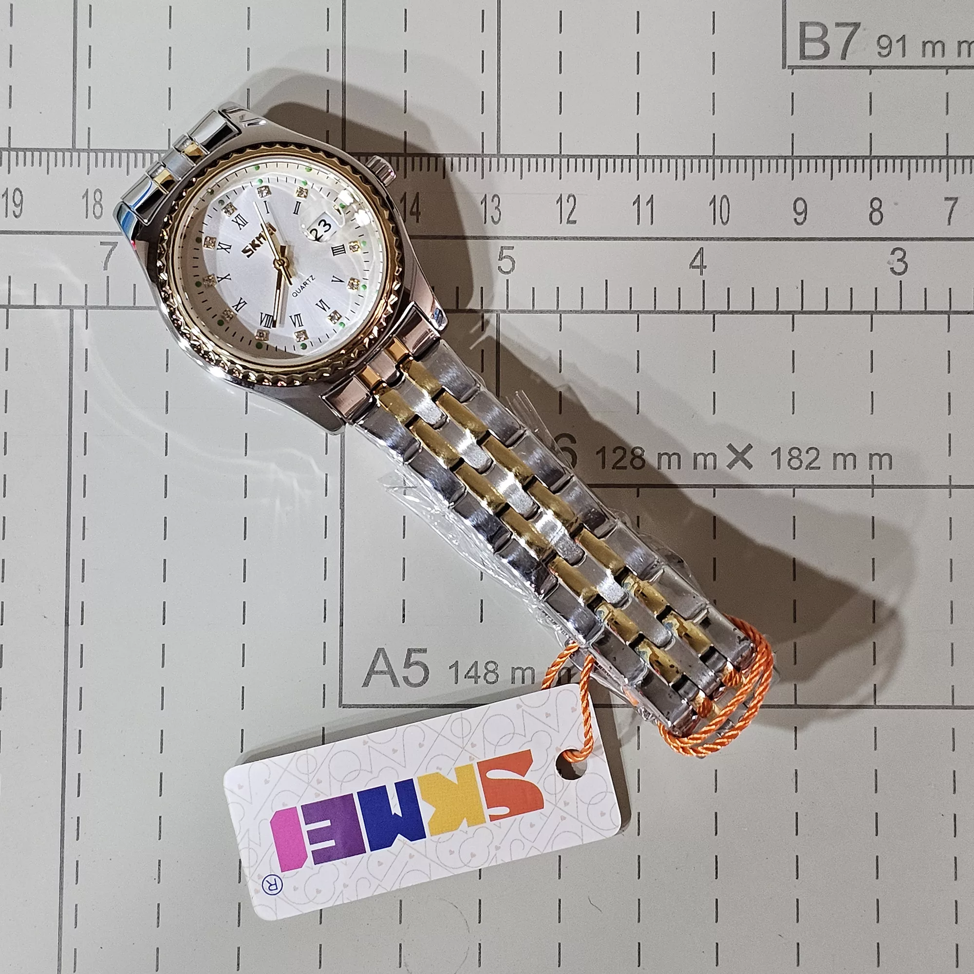 ساعت مچی عقربه ای زنانه اسکمی مدل 9098 کد 11