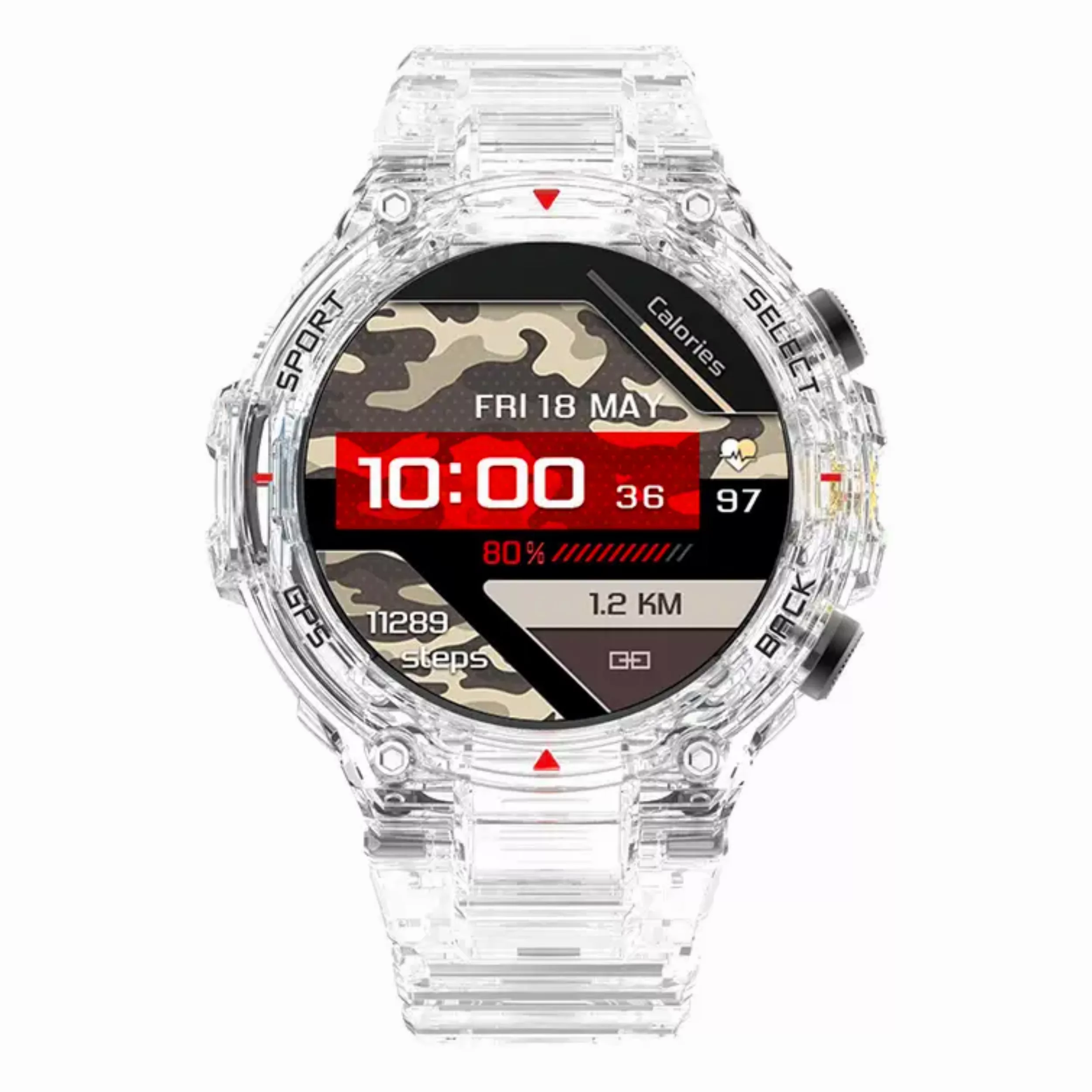 ساعت هوشمند مدل DT5 SPORT GPS