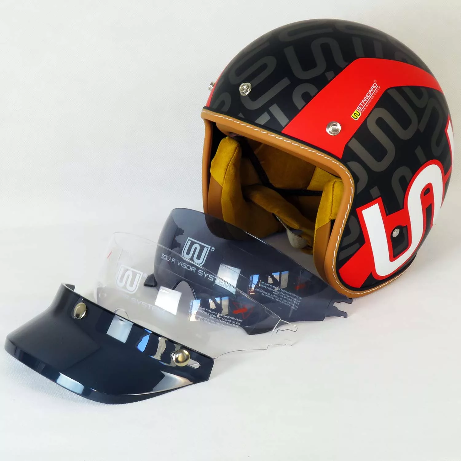 کلاه کاسکت دبلیو استاندارد مدل RedVolt وسپایی کد 1938