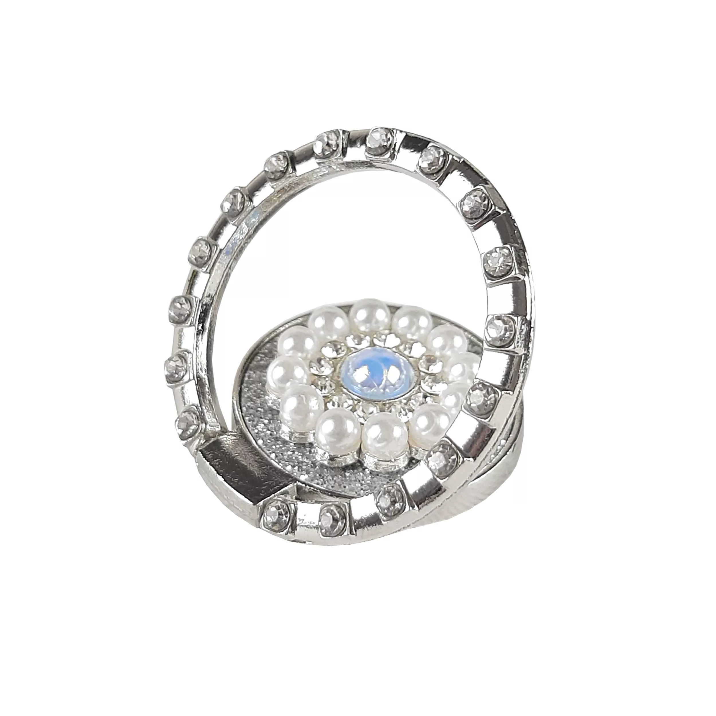 پایه نگهدارنده گوشی موبایل پاپ سوکت طرح اکلیلی مروارید مدل M10