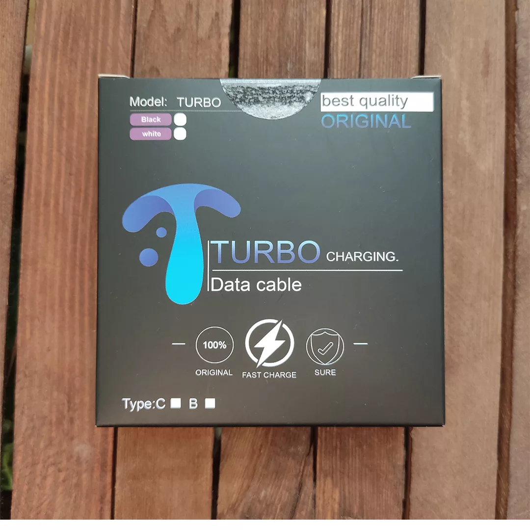 کابل تبدیل USB به USB-C توربو مدل POCO X3  طول 1 متر