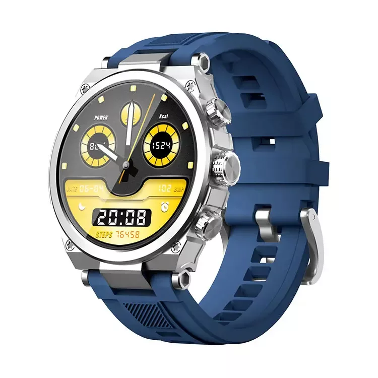 ساعت هوشمند مدل WS23 با قابلیت صفحه نمایش رنگی، صفحه نمایش لمسی، کنترل موسیقی، کنترل سطح اکسیژن خون، مکالمه از طریق بلوتوث، پشتیبانی از زبان فارسی، امکان تغییر تم و ضد آب با بند سیلیکونی